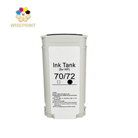 Cartucho de tinta compatible con HP 72 Cartucho de tinta HP 70 para impresora plotter HP T1100 T790 T770 T610 T795 Cartucho de tinta de color negro