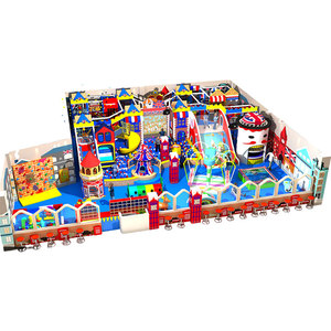 Kid Play Zone Amusement Park <b>Indoor</b> Playground,soft Play <b>Slide</b> Ball Pit and Trampoline Park,25*7.5*3m 190sqm 2018sqft CE EN1176 - Product Image 2