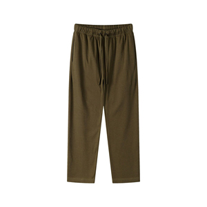 Joggers d'été légers à coupe ample de 260g avec poche et fermeture éclair - Product Image 1