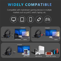 GAE-910 Headset Gaming Rgb Usb Profesional untuk Grosir