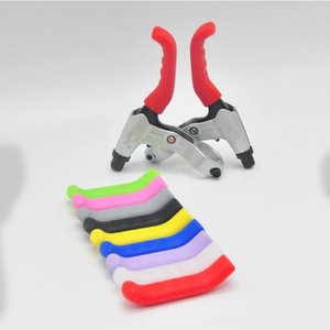 BMX dağ bisikleti koruyucu bisiklet fren kapağı için kaymaz silikon fren kulp kılıfı çift başına - Product Image 1