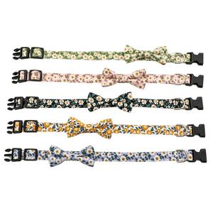 TANPOPO New Hot-Selling All-Cotton Dog Bowknot Petit collier pour animaux de compagnie à fleurs - Product Image 1