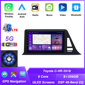 เครื่องเล่นวิดีโอวิทยุติดรถยนต์แอนดรอยด์13 C-HR เครื่องเสียงรถยนต์2 DIN ระบบ GPS นำทางมัลติมีเดียเครื่องเล่นวิดีโอ - Product Image 4