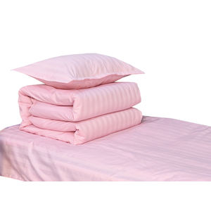 Muebles de hospital, juegos de cama de <span class=keywords><strong>tres</strong></span> piezas, funda de rayas azules y blancas, fundas de almohada con patrón Floral, sábana de algodón <span class=keywords><strong>para</strong></span> uso doméstico - Product Image 2