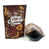 Sachet d'emballage personnalisé pour grains de café, refermable avec fermeture éclair, pochette verticale de qualité alimentaire, anti-odeur, en PET, VMPET, PE, feuille de Mylar