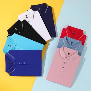 Unisex for Polo Shirt High Quality Kidsecotton Quick Dry Slim Fit Custom Logo Embroidery Solid New Internation Design for Men