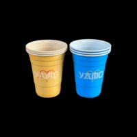 Ensemble de pailles et de couvercles en plastique PP jetables à paroi simple - 500 pièces/boîte pour les gobelets à bulles et à café