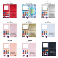 Palettes de fards à paupières hautement pigmentés DIY Palette de fards à paupières végétaliens Marque privée Maquillage cosmétique Palette de fards à paupières