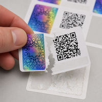 Étiquette de sécurité holographique personnalisée Islimi Floral, autocollant inviolable pour l'emballage pharmaceutique