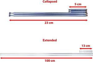 RTL-SDR Blog V4 R828D RTL2832U 1PPM TCXO HF Bias Tee SMA Radio Definida por Software con Kit <span class=keywords><strong>de</strong></span> Antena Dipolo - Product Image 6