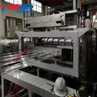 Ligne d'extrusion de profilés de tuiles en plastique transparentes pour toiture en PET PC, plaques ondulées en PVC ASA, pompe