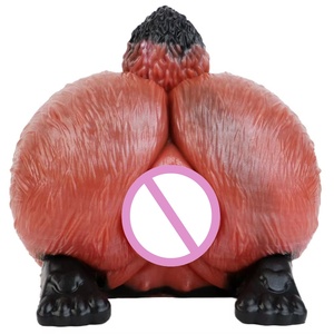 ของเล่นทางเพศแบบสั่นสำหรับผู้ชาย ขนาดใหญ่ สองช่องทาง ทำจากซิลิโคนนุ่ม รูปทรงสัตว์แฟนตาซี ควบคุมด้วยมือ รุ่น Wqs WQSA000197 ขายดี - Product Image 5