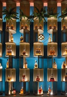 Conception d'intérieur de bar de luxe sur mesure, ensembles de meubles de bar, design de comptoir et de vitrines de bar de restaurant moderne, service tout-en-un