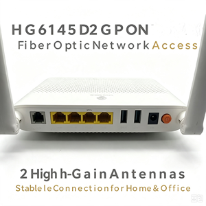Modem <span class=keywords><strong>Fibre</strong></span> <span class=keywords><strong>Optique</strong></span> Double Bande AC1200 GPON ONT HG6145D2 le Plus Vendu, 4 Ports GE, Garantie 1 An, Utilisation FTTH FTTR, Installation Facile pour E-commerce - Product Image 4