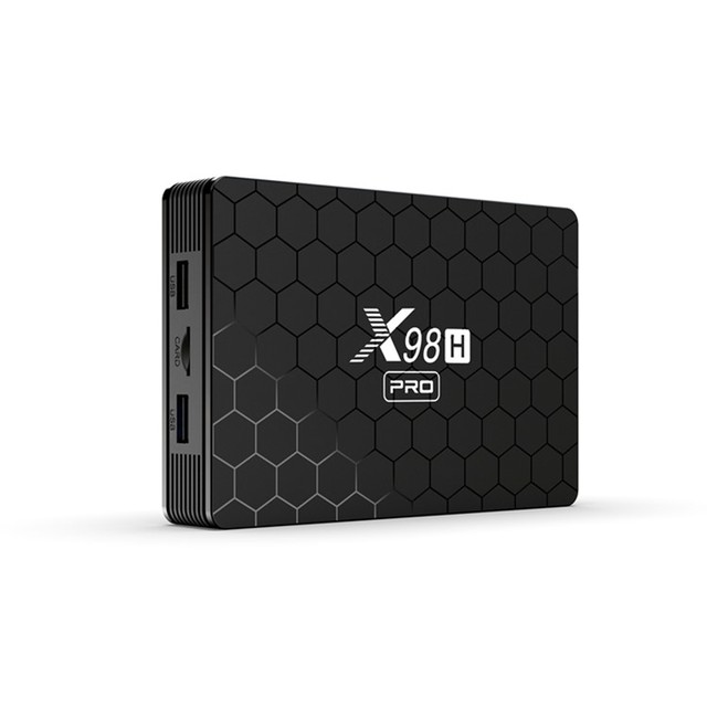 HD Input+Output Port Android 12 TV Box X98H Pro H618 with 2.4G/5G Dual WiFi 6 Fast Speed 6K Resolution