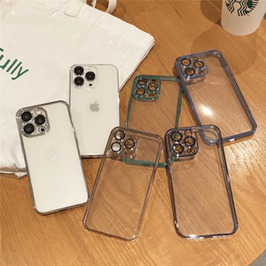 Luxury Tpu Phone <strong>Case</strong> for Iphone <strong>13</strong> 12 11 <strong>Pro</strong> <strong>Max</strong> Cover Camera Protector Fashion Contrast Color Electroplating Shell <strong>13</strong> <strong>Pro</strong> <strong>Max</strong> - Product Image 2