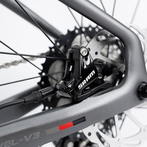 Bicicleta <span class=keywords><strong>de</strong></span> carretera <span class=keywords><strong>de</strong></span> fibra <span class=keywords><strong>de</strong></span> carbono APEX-11 velocidades, freno <span class=keywords><strong>de</strong></span> disco <span class=keywords><strong>de</strong></span> aceite ordinario, enrutamiento <span class=keywords><strong>de</strong></span> cable interno completamente oculto, acero para montar todoterreno - Product Image 5