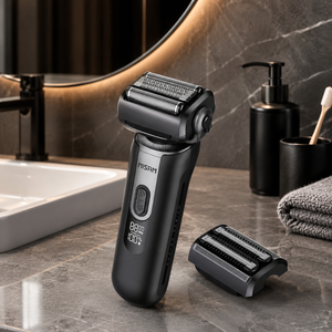 Rasoir <span class=keywords><strong>électrique</strong></span> portable ergonomique, compact, lavable, sûr, rechargeable et étanche pour hommes, service OEM ODM MS-9835B - Product Image 2