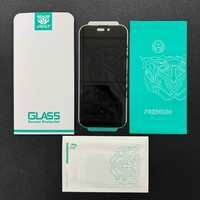 Protection d'écran en verre trempé à 360 degrés avec boîte cadeau pour iPhone 17 Pro Max et iPhone 18