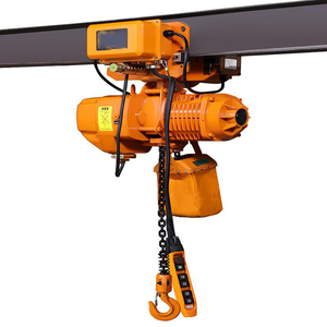 Good Price 0.5T 1T 1.5T 2T 3T 5T 7.5T 10T <b>Trolley</b> Type Hook Type Polipasto Electric Chain Hoist With Remote Control - Product Image 1