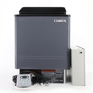 شواطئ كيا ذات نوعية جيدة من الفولاذ المقاوم للصدأ غرفة ساونا كهربائية محمولة داخلية/خارجية تحكم سخان ساونا - Product Image 1