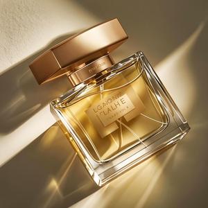 Flacone Rettangolare in Vetro per Profumo da 30ml 50ml 100ml con Tappo Dorato Contenitore dal Design Cinese Semplice per Fragranze - Product Image 4