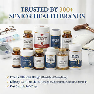 Étiquette de flacon de médicament facile à lire, étiquette personnalisée à grande police pour les soins nutritionnels et cardiaques des personnes âgées - Product Image 4