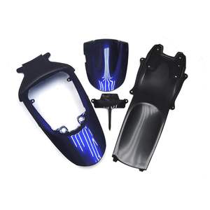 Kit Carene <span class=keywords><strong>Moto</strong></span> di Ultima Progettazione per <span class=keywords><strong>GSX</strong></span>-<span class=keywords><strong>R</strong></span> <span class=keywords><strong>600</strong></span> 750 2006-2007 Carenatura Anteriore Copertura in Plastica ABS Protezioni Ricambi - Product Image 5