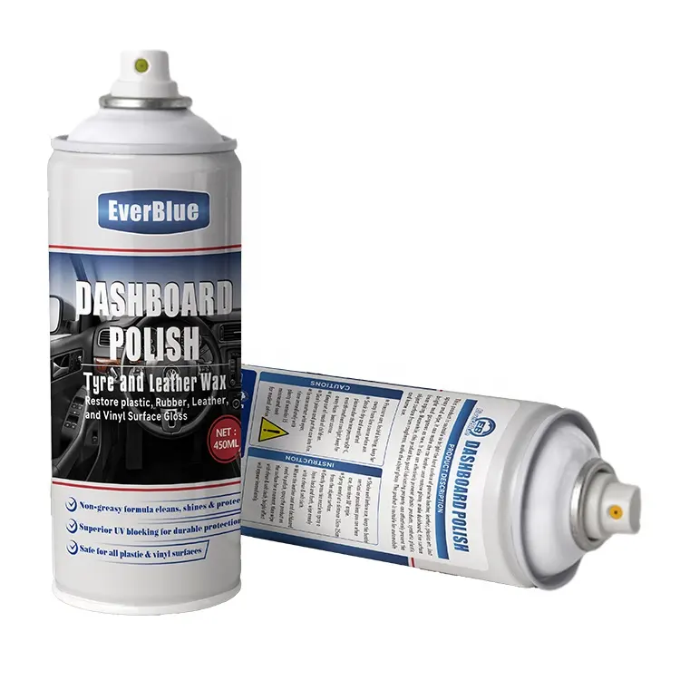 High Effective Car Dashboard Polish Wax Car Care Cleaner Spray Interior Shine Spray for Cars