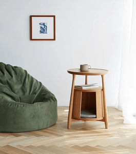 Custom Living Room End <b>Tables</b> With Storage Side <b>Table</b> Reclaimed Wood <b>Coffee</b> Easy Assemble Wooden House for Cats - Product Image 2