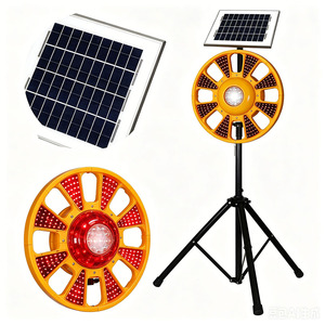 <span class=keywords><strong>Luz</strong></span> <span class=keywords><strong>de</strong></span> Advertencia Giratoria Intermitente LED <span class=keywords><strong>Solar</strong></span> <span class=keywords><strong>de</strong></span> Alta Luminosidad IP65 a Prueba <span class=keywords><strong>de</strong></span> Agua para Barreras <span class=keywords><strong>de</strong></span> Construcción Vial con Trípode Ajustable - Product Image 3
