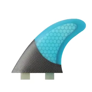 OEM LOGO 2021 High Quality Half Carbon Fiber Material Long G5 twin Fin Soft Surfboard