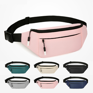 Venta al por mayor de lujo de viaje personalizado, Logo Riñonera Tendencia al aire libre impermeable Nylon Riñonera Unisex Mini diseñador de moda riñonera/ - Product Image 1