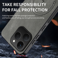 Coque de téléphone en cuir PU pour Realme GT8 C71 15T 5G, sensation de peau, antichoc, étui pour Reno15 Pro Find X9, fundas souples
