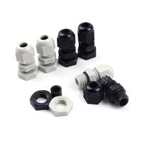 Glande de câble de type M en nylon PA66 blanc M10x1.5, étanche IP68, réglable, pour câbles de 3 à 6 mm, accessoires Pasacable PVC