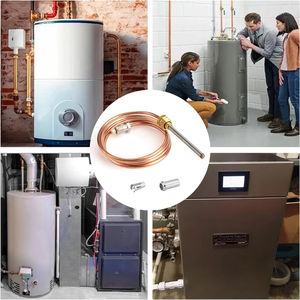 H-oneywell CQ100A1039เทอร์โมคัปเปิลขนาด30นิ้วทองแดงสำหรับเตาก๊าซหม้อต้มน้ำเครื่องทำน้ำอุ่นเครื่องกำเนิดแสงนำร่อง - Product Image 5