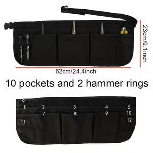 Nouvelle conception Tablier porte-outils en toile souple imperméable, sac banane de suspension pour hommes - Product Image 3