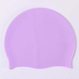 Gorro de Natación Profesional Usa Mairun823 Unisex para Adultos, Color Sólido, Impermeable, de Silicona, Cómodo, a la Moda, Talla Grande, para Entrenamiento - Product Image 3