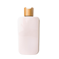 Couvercles à vis en bois de bambou en bois pour bouteille de parfum Emballage cosmétique en bois de bambou véritable Bouchon de disque en bambou naturel
