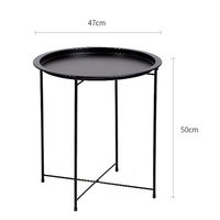 Table basse de haute qualité en gros Mobilier de maison nordique Table basse en métal bon marché pour le salon
