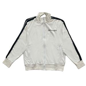 Conjunto de Sudadera con Capucha y Pantalones Deportivos a Rayas Vintage con Cremallera y Logotipo Personalizado 2026, de Felpa Francesa, Estilo Oversize, Lavado Ácido - Product Image 4