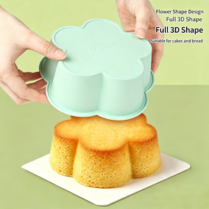 Stampo in Silicone a Forma di Fiore Antiaderente Riutilizzabile per Torte e Pane - Product Image 5