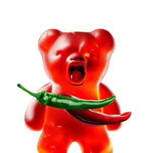 OEM 매운 거미 곰 칠리 페퍼 구미 사탕 벌크 - Product Image 1