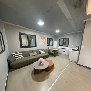 Trần cao gấp ra nhà 20ft 40ft có thể thu vào flips và nhà gấp với vòi hoa sen và nhà vệ sinh gấp ra nhà với hiên - Product Image 2