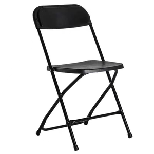 Sedia Pieghevole in Metallo e <span class=keywords><strong>Plastica</strong></span> - <span class=keywords><strong>Arredo</strong></span> <span class=keywords><strong>Esterno</strong></span> Confortevole e Impermeabile per Banchetti, Ristoranti ed Eventi su Larga Scala - Product Image 1