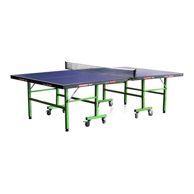 Win.max Brand Professional MDF Indoor  Table Tennis Table Foldable with Quick Clamp Net and Post Set - 10 Minute Easy Assembly