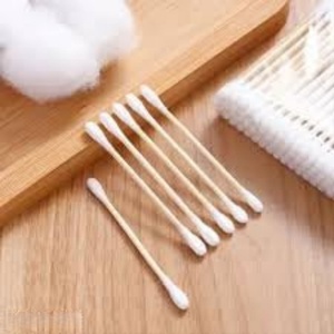 Bâtonnets de coton double-embout sans peluches pour usage quotidien et maquillage, 384 pièces, emballés sous blister - Product Image 3