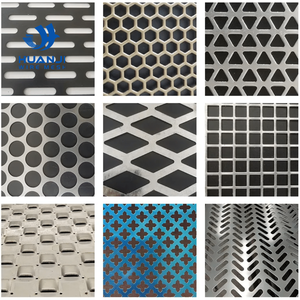 Tôle perforée galvanisée à trous ronds pour la ventilation des ventilateurs industriels et les protections de sécurité - Product Image 2