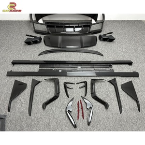 ชุดแต่งคาร์บอนไฟเบอร์แบบแห้งสไตล์ MSY สำหรับ Audi RS6 ปี 2020-2023 ฝากระโปรงหน้า กันชนหน้า-หลัง ชุดแต่ง Facelift ลิปหน้า ดิฟฟิวเซอร์ ชิ้นส่วนคาร์บอนสำหรับรถยนต์ - Product Image 4