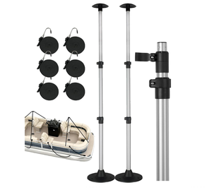 Palo di Supporto Telescopico Ican per Copertura Barca, Regolabile da 23 a 51 Pollici, Adatto per Barche a V, <span class=keywords><strong>Jon</strong></span> e Pontoon. - Product Image 2